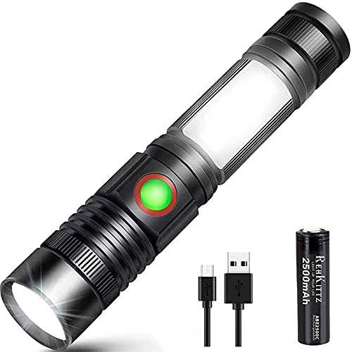 SUPER luminosi Mini Torcia LED Proiettore Lanterna Frontale Testa Zoomabile durevole 