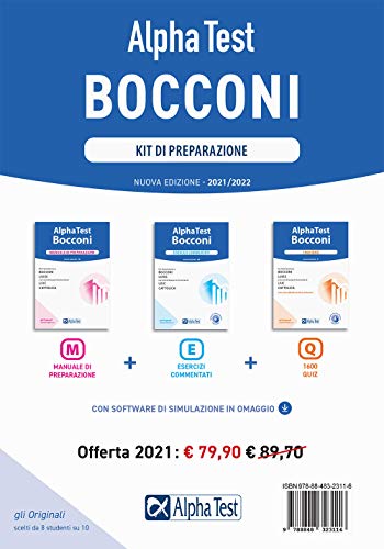 30 Migliori Alpha Test Bocconi Testato E Qualificato 2024 | Unicittà